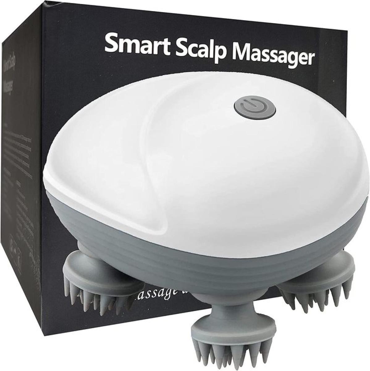 Smart Scalp Massager – মাথা ব্যথা ও মানসিক চাপ দূর করার জন্য রিচার্জেবল ইলেকট্রিক হেড ম্যাসাজার! — view 3
