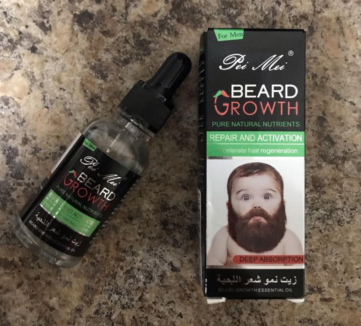 Aichun Beauty 100% Pure Natural Organic Beard Growth Oil