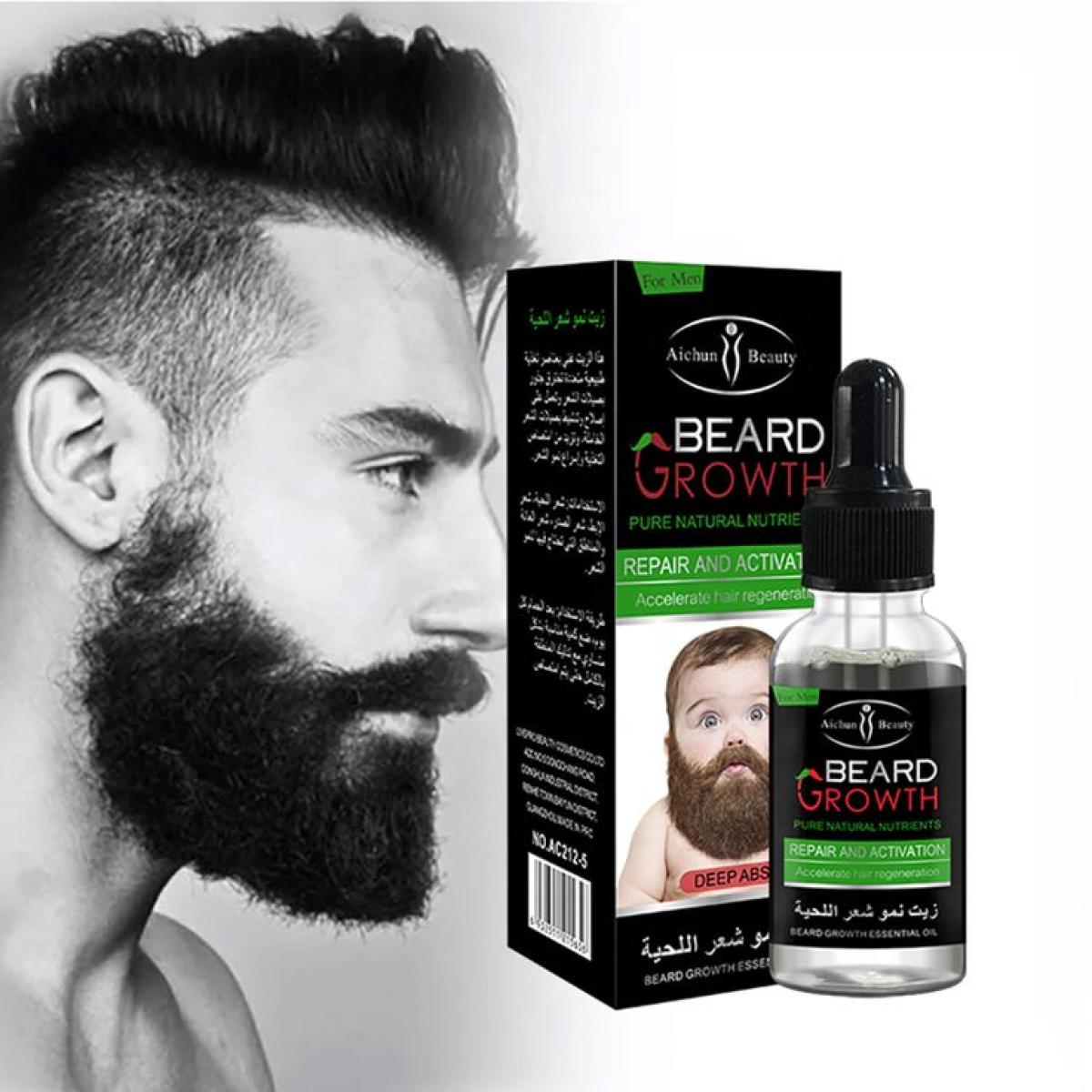 Aichun Beauty 100% Pure Natural Organic Beard Growth Oil — view 2