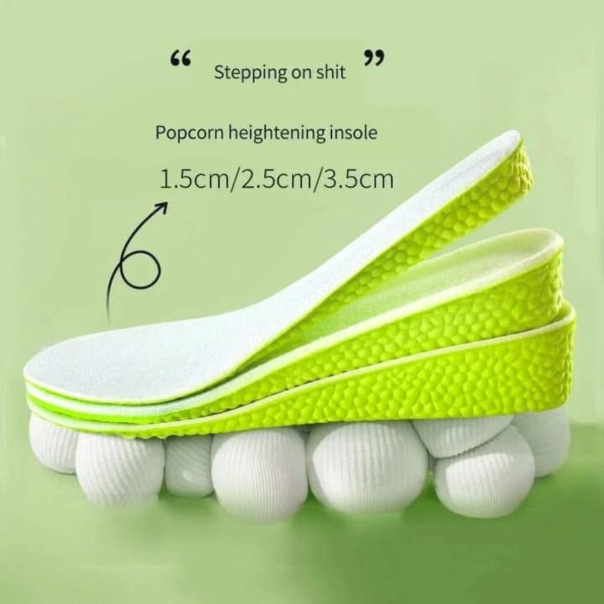 "Stepping on Shit" Popcorn Heightening Insole – আরামদায়ক উচ্চতা বৃদ্ধির ম্যাজিক ইনসোল!