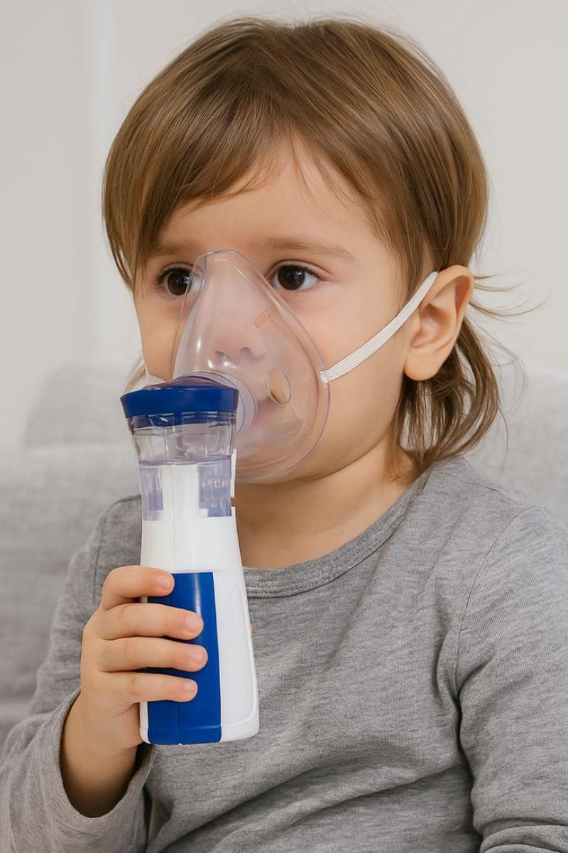 Portable Mesh Nebulizer – শিশু ও বড়দের জন্য  সহজে বহনযোগ্য স্মার্ট নেবুলাইজার